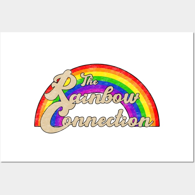 The Rainbow Connection Wall Art by PrinceHans Designs